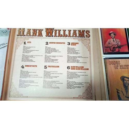 357 - 3 box set of tapes, Hank Williams