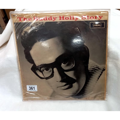 361 - Buddy Holly Story, Coral Mono LVA 9105 (2nd State) MG-6950-1B Very good condition