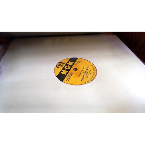 366 - Quantity of Hank williams 78's78's UK Relese MGM Yellow