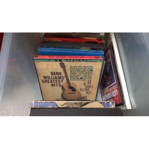 395 - A quantity of Hank Williams 45's, box sets