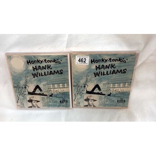 462 - Hank WIlliams Honky-Tonkin 45's MGM x242