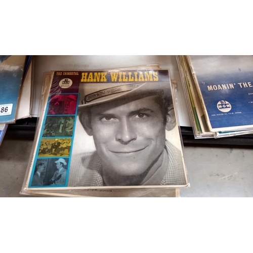 484 - 6x Hank WIlliams 10 in LP All MGM Early Presses