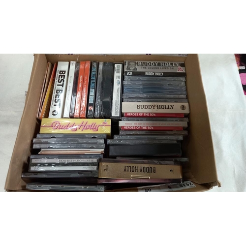 491 - Buddy Holly 37 cartons of CDs