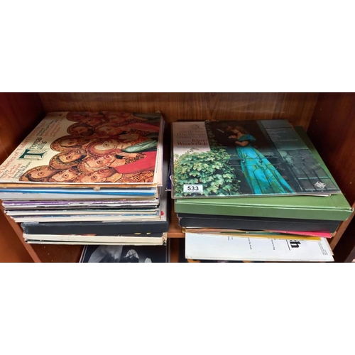 533 - Large quantity of mixed Lps