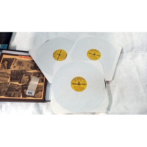 600 - Sun Records box set, near mint.