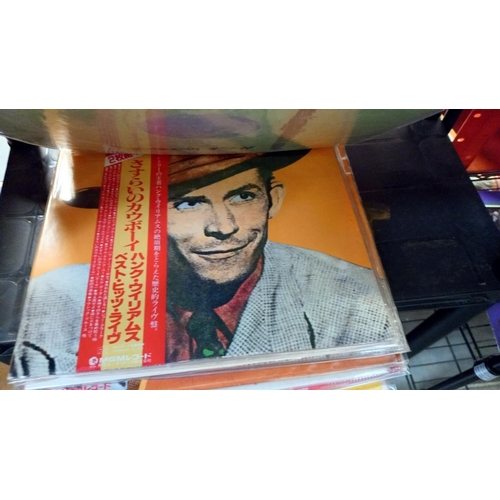 610 - A quantity of Hank Williams China/Japan pressings,