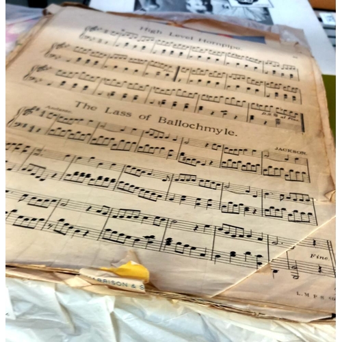 629 - A quantity of sheet music.