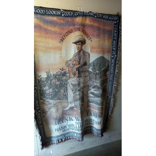 666 - Hank WIlliams wall hanging