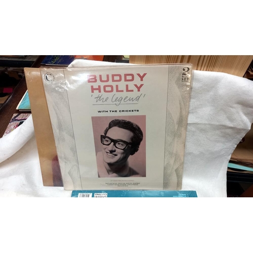 682 - 4 unplayed Buddy Holly albums Including Chirping Crickets