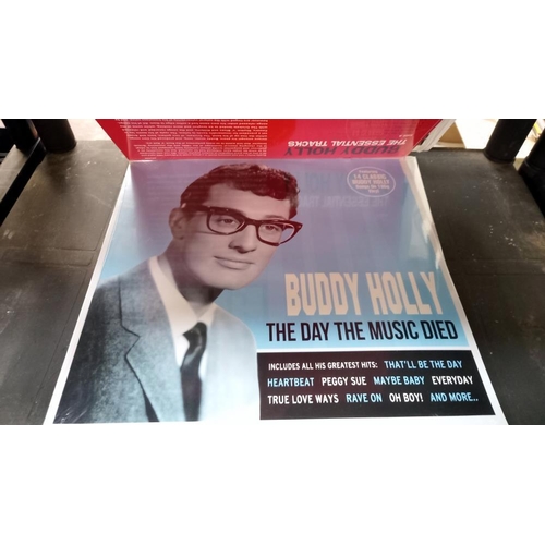 692 - 18 still sealed LP's by Buddy Holly + 2 opened , looked to be unplayed