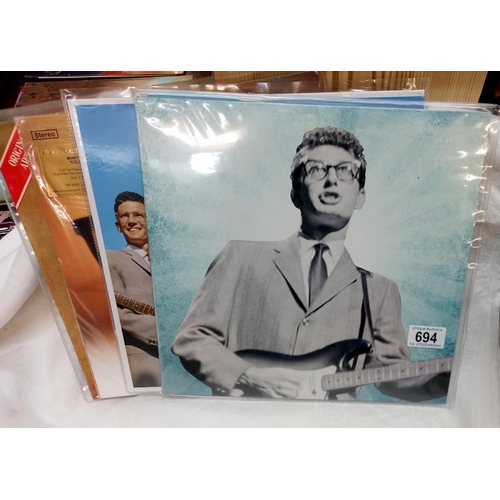 694 - Buddy Holly LPs Never played