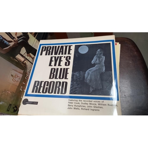 715 - A quantity of records including Private Eyes, Blue return Transatlantic, That affair, for adults onl... 