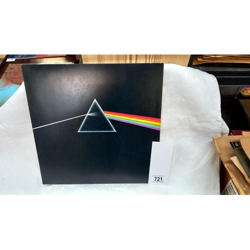 721 - Pink Floyd, Dark side of the moon A6/B6 with posters and stickers