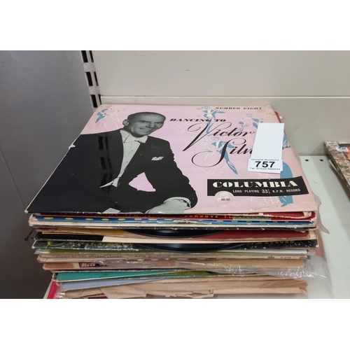 757 - Quantity of 10in albums Mostly 50s