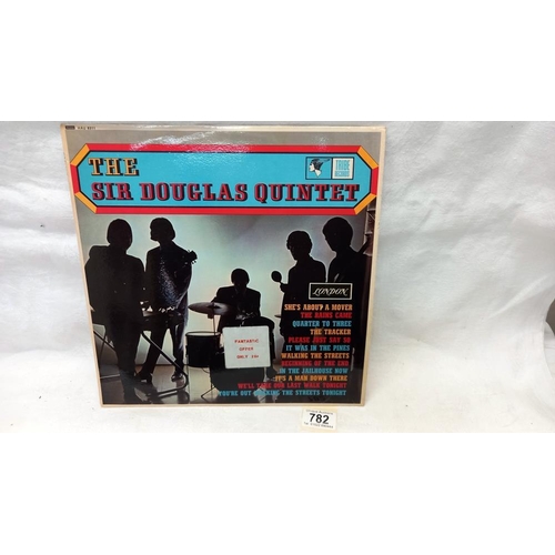 782 - Sir Douglas Quintet, Self titled, UK 1st pressing 1B/1B, London HAU 8311 Laminated Front cover, Reco... 