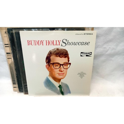 784 - 6 x Buddy Holly LPS, Including Buddy Holly LVA 9085, no glasses cover