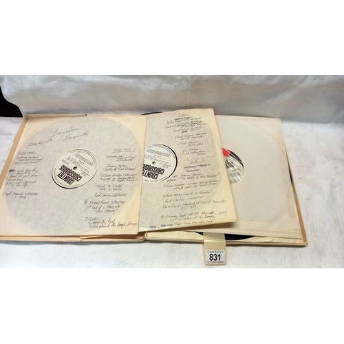 831 - Interesting Quantity of vintage radio broadcast country crossroads