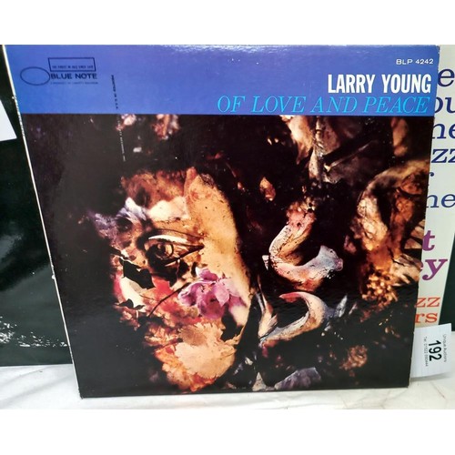 192 - Larry Young of Love and Peace Blue note BLP4242