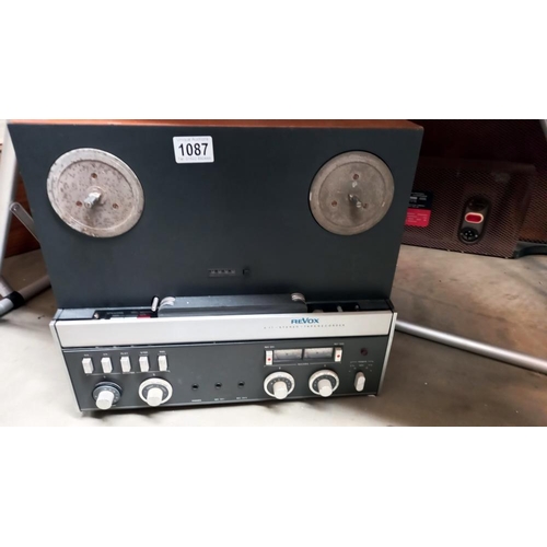 1087 - A Revox Tape Player