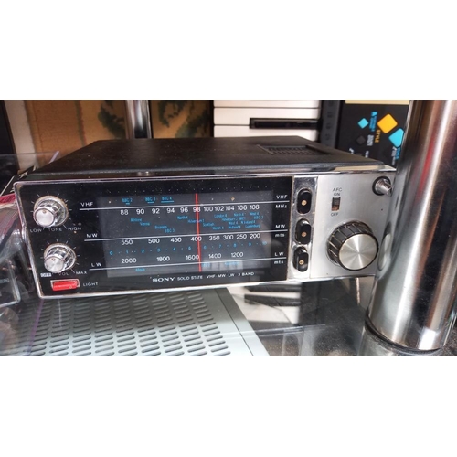 1144 - A Sony solid state 3 band radio