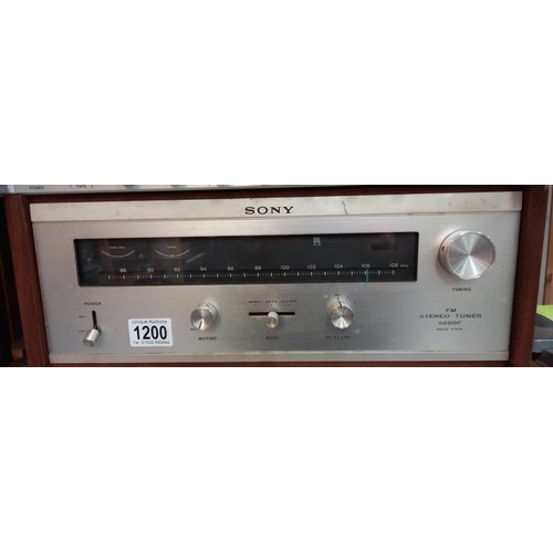 1200 - A Sony stereo tuner 5000F