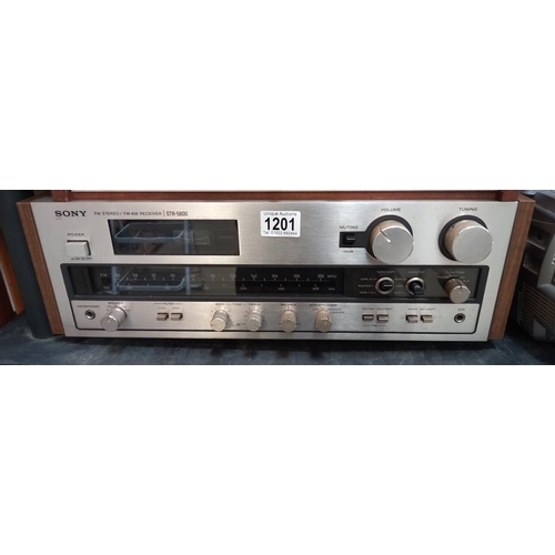 1201 - A Sony stereo tuner STR-5800A