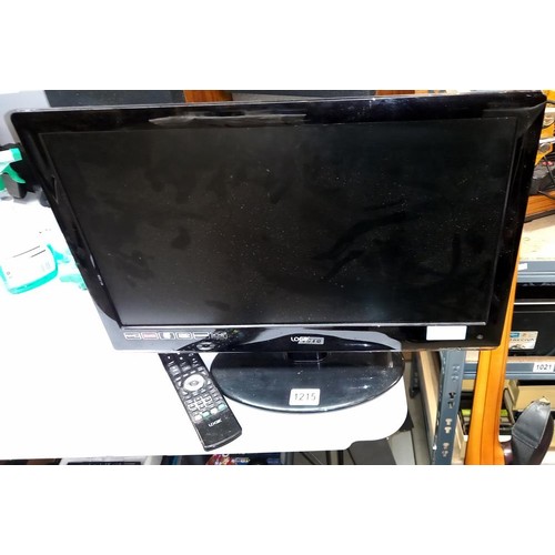 1215 - A Logik 22in LCD TV with remote