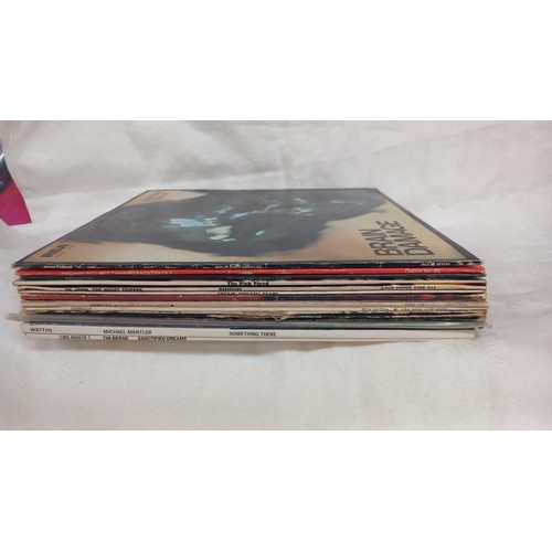 607 - An interesting lot of 15 LP's - The Who, Pink Floyd, Dr John, Cream, Osmosis and others, mostley exc... 