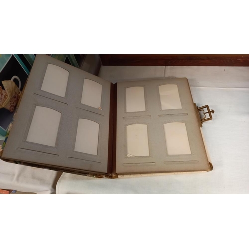 61 - A Victorian celluloid photo album (no photos)