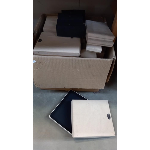 80 - A large quantity of empty cotton boxes from Emily Readett-Bayley COLLECT ONLY