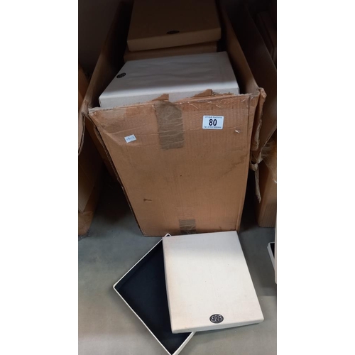 80 - A large quantity of empty cotton boxes from Emily Readett-Bayley COLLECT ONLY