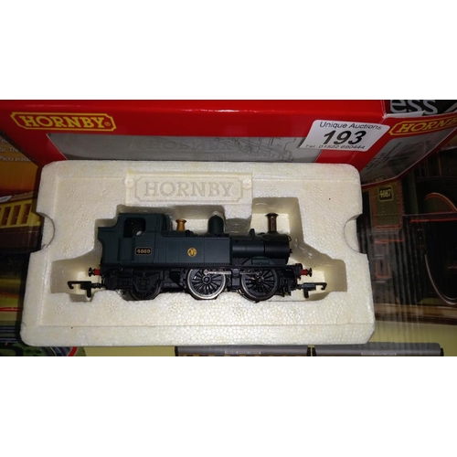 193 - Hornby 00 gauge R2778, GWR 0-4-2T class 14XX locomotive 4869