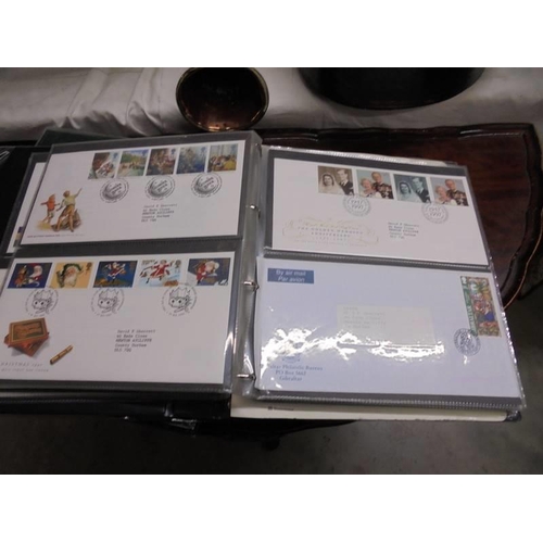 1355 - Two albums of assorted first day covers.