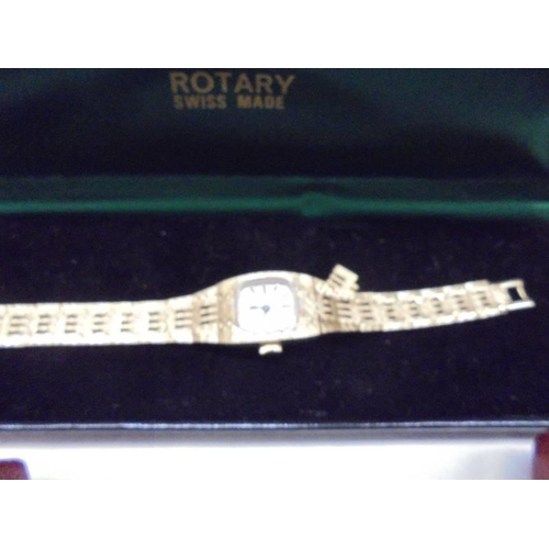 1200 - Four ladies wrist watches including Rotary.