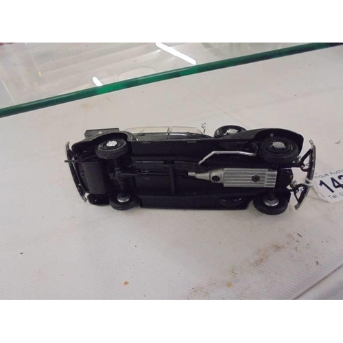 1423 - An unboxed Rio die cast model of Hitlers 1937 Mercedes Benz Cabriolet, 24.25 cm long.