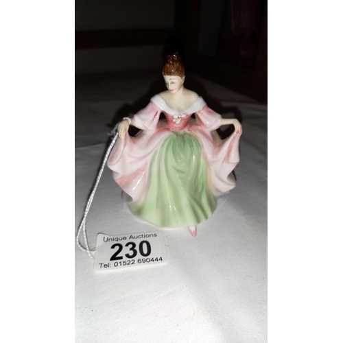 230 - 3 small Royal Doulton figures