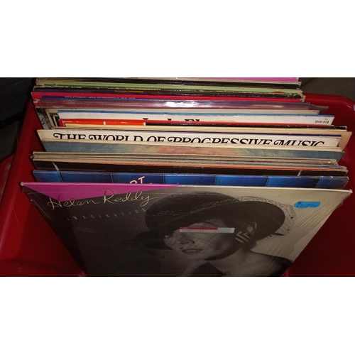 261 - 3 boxes of LP's, lots of jazz, pop etc