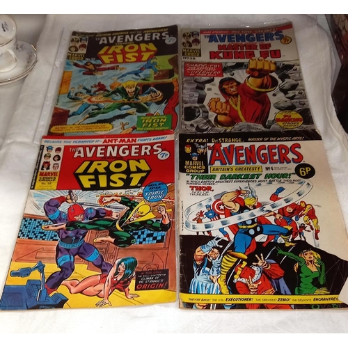 282 - A quantity of 1970's Marvel comics including Spiderman and others