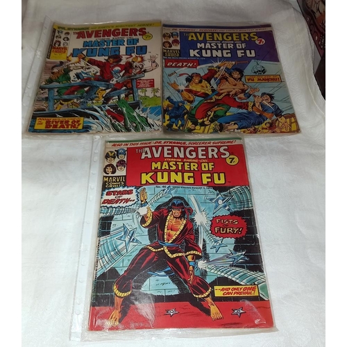 282 - A quantity of 1970's Marvel comics including Spiderman and others