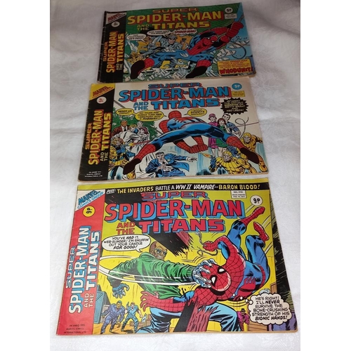 282 - A quantity of 1970's Marvel comics including Spiderman and others