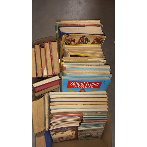 384 - A good lot of children's books including vintage Giles, Enid Blyton, Ladybird etc