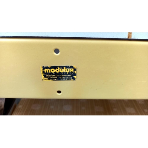 427 - A large Modulux Industrial work bench COLLECT ONLY