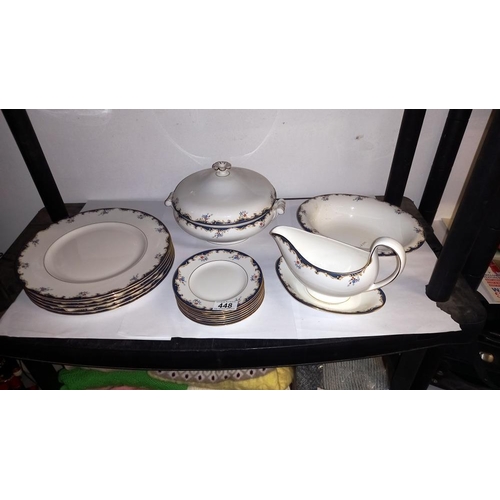 448 - An 18 piece Wedgwood Chartley part dinner set