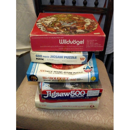 575 - An assortment of jigsaws, 5 unopened, completeness of the others unknow  COLLECT ONLY