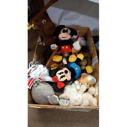 597 - A quantity of new boxed toys including build a friend, singing birds, Paddington marmite etc plus bo... 