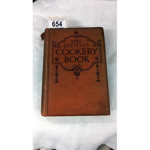 654 - Mrs Beetons cookery book