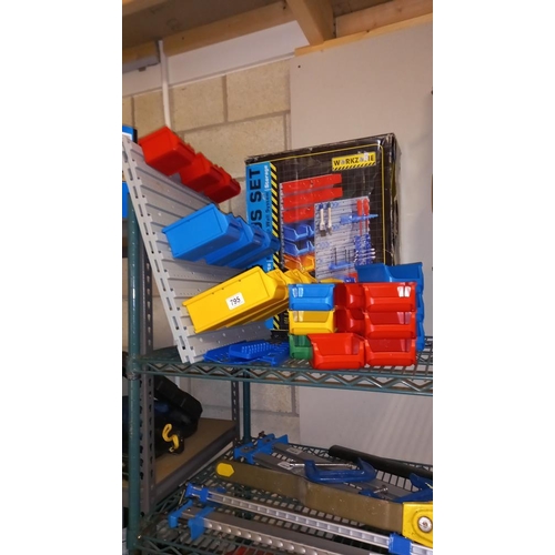 795 - A Work Zone storage wall system COLLECT ONLY