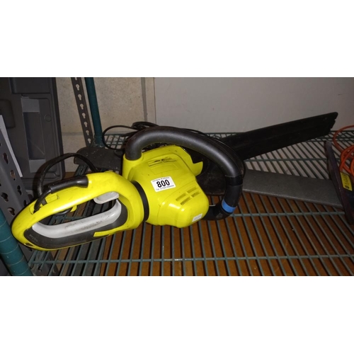 800 - A Ryobi hedge trimmer COLLECT ONLY