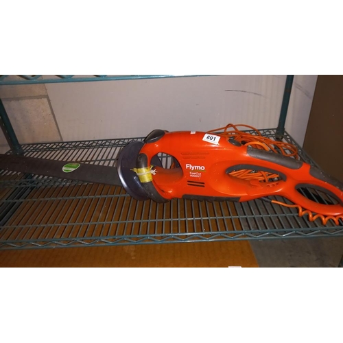 801 - A Flymo Easi-Cut 6000 XT hedge trimmer COLLECT ONLY