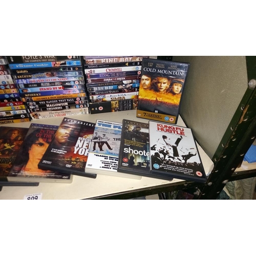 809 - A large quantity of DVD's COLLECT ONLY